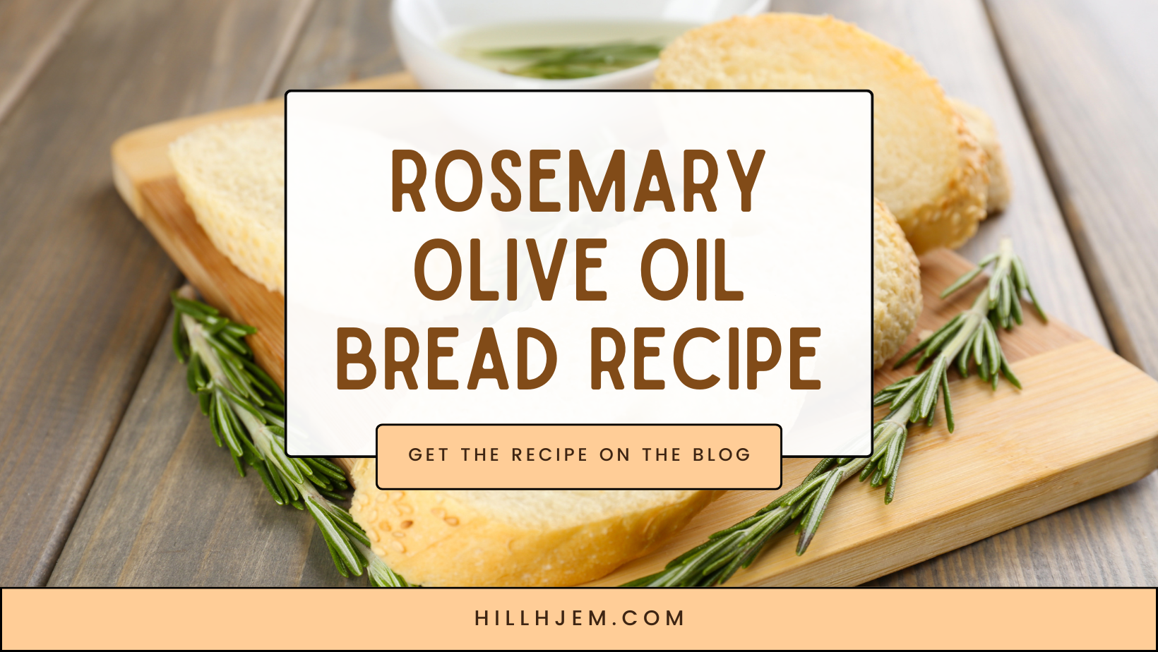 Rosemary Olive Oil Bread Recipe