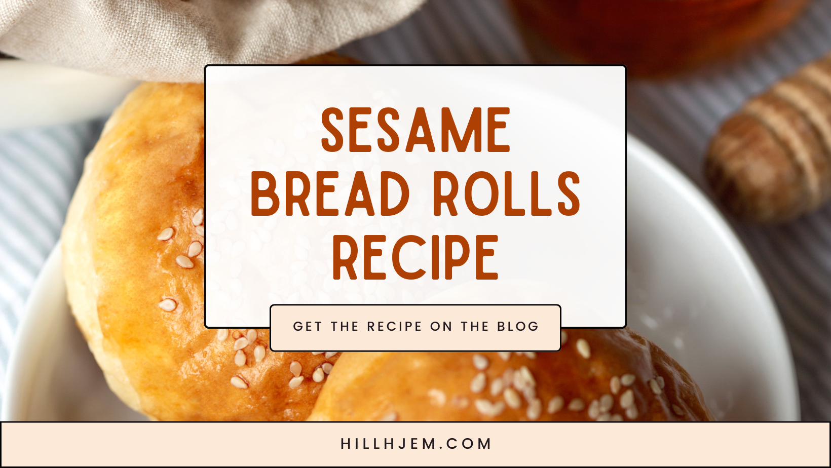 Sesame Bread Rolls Recipe